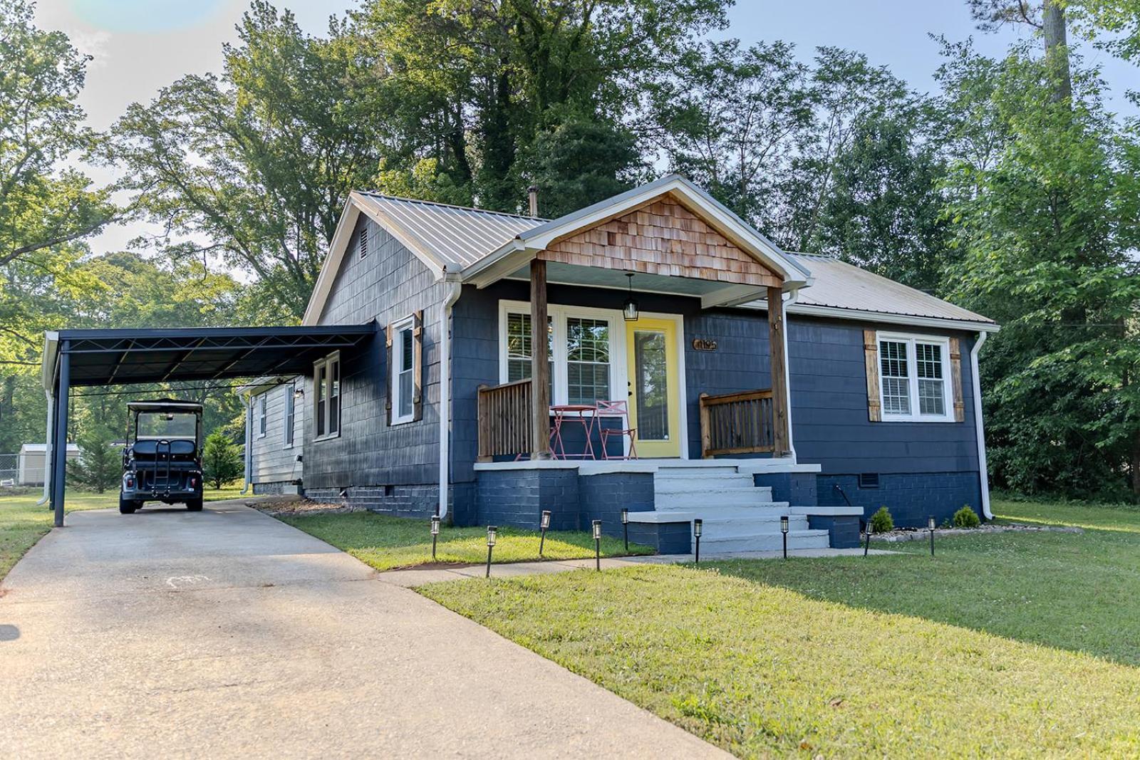 Blue Bungalow W/ Free Golf Cart 1/2 Mi From Square CovingtonCovington  Kültér fotó